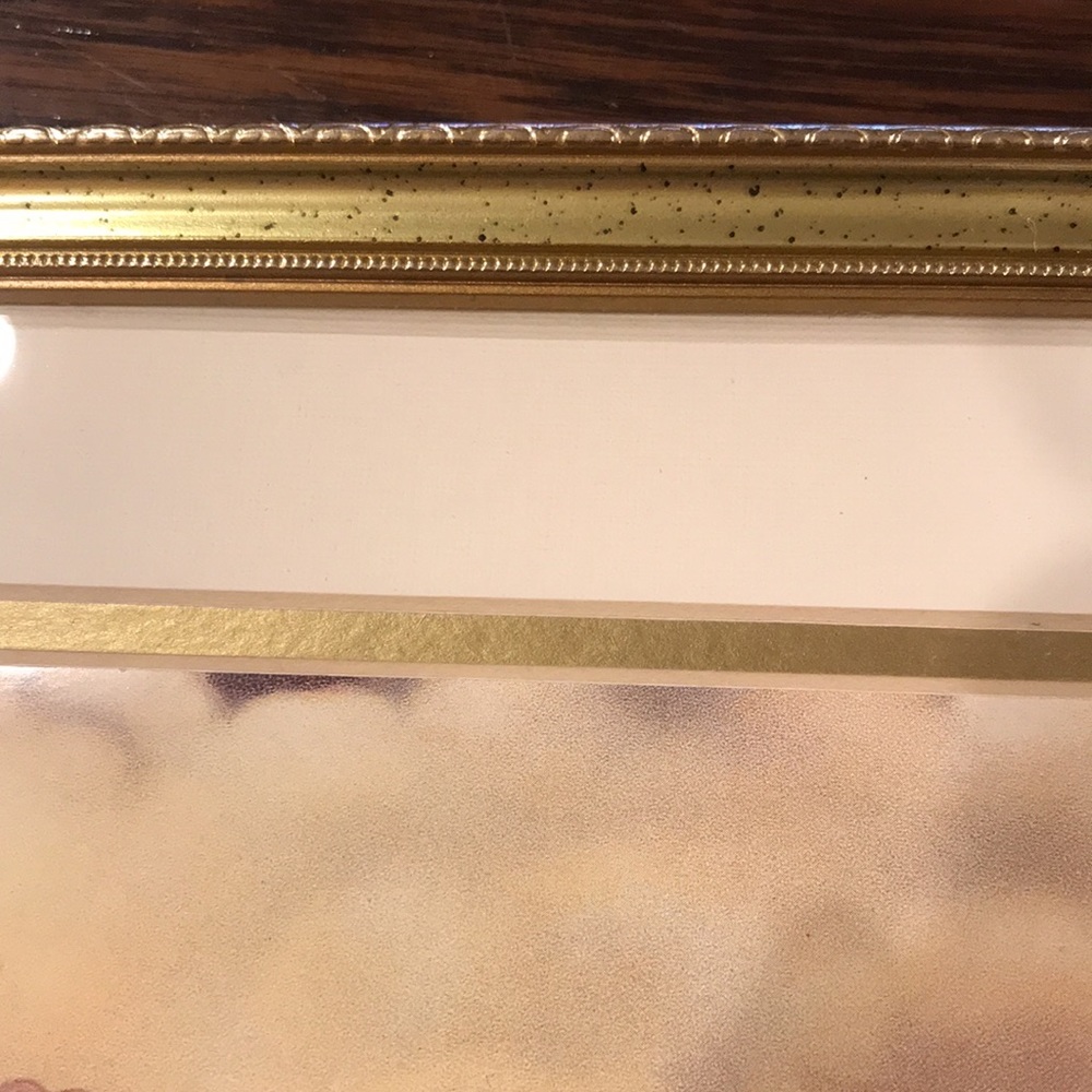 TWO CHERUBS MATTED FRAMED - Picture 10 of 13
